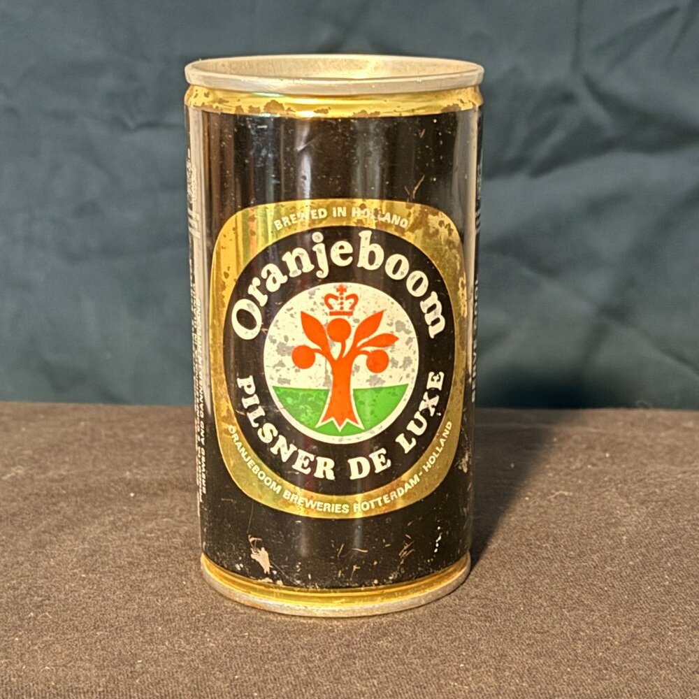 Oranjeboom Pilsner De Luxe vintage beer can